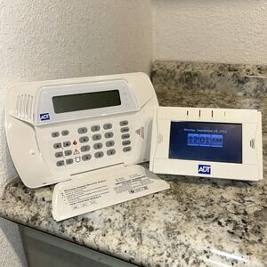 ADT Security Touchscreen Panel‎ model # HK-XX11-U09N ADT master control panel E4